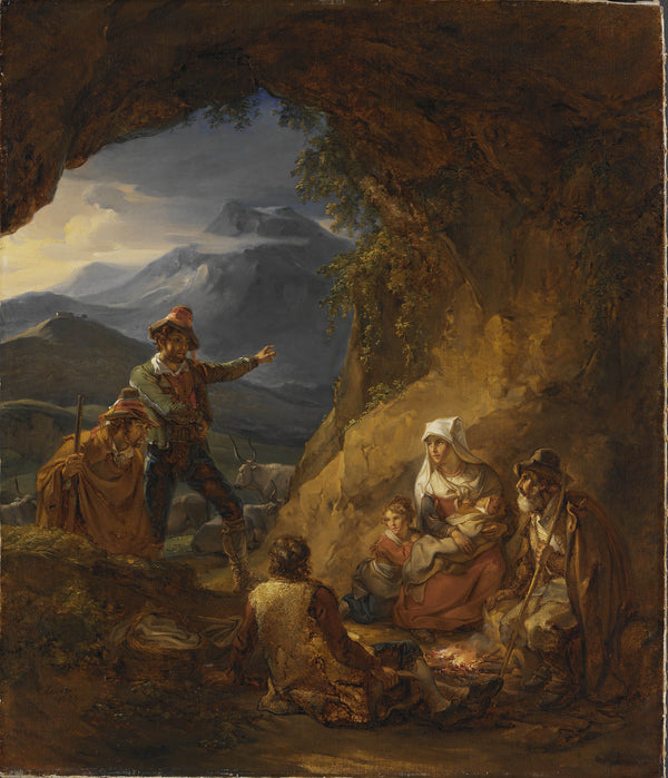 aleksander-laureus-1823-bandits-entering-a-shepherds-dwelling-art-print-fine-art-reproduction-wall-art-id-a37jf507f
