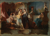 约翰·沃尔夫冈·鲍姆加特纳1761年，浪子儿子与妓女一起生活，艺术印刷精美的艺术复制品，墙壁艺术IDA39emo2sb