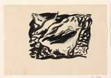 leo-gestel-1891-créer-une-vignette-shell-and-seagull-art-print-fine-art-reproduction-wall-art-id-a39kr0uo6
