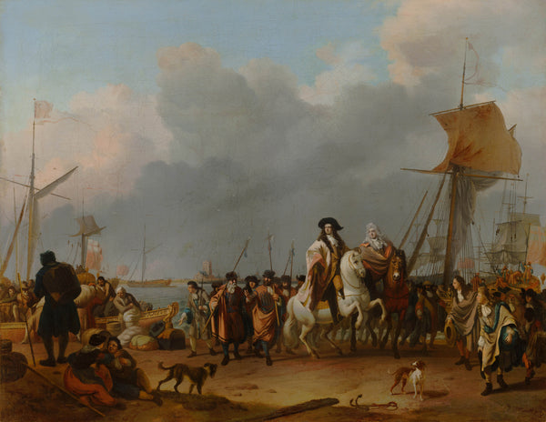ludolf-bakhuysen-1692-the-arrival-of-stadholder-king-willem-iii-1650-1702-in-the-oranjepolder-on-31-january-1691-art-print-fine-art-reproduction-wall-art-id-a39lvaah2