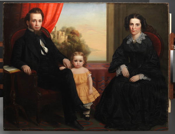 unknown-1850-a-family-group-art-print-fine-art-reproduction-wall-art-id-a3b28lqin