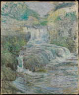 約翰·亨利·特瓦赫特曼-1889-瀑布藝術印刷精美藝術複製品牆藝術 id-a3brmn8pz