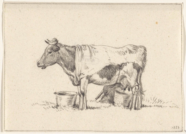 jean-bernard-1823-standing-cow-milk-pail-and-milking-stool-art-print-fine-art-reproduction-wall-art-id-a3d95slp1