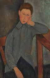 Amedeo-Modigliani-1919-the-boy-art-print-fine-art-gjengivelse-vegg-art-id-a3da96ch7