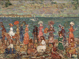 maurice-brazil-prendergast-1913-seashore-stampa-d'arte-riproduzione-d'arte-wall-art-id-a3dsyqxfk