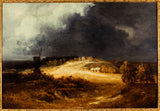 georges-michel-1830-moulins-in-montmartre-umetniški-tisk-likovna-reprodukcija-stenska-umetnost
