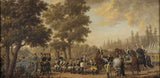 佩爾-希勒斯特羅姆國王古斯塔夫三世瑞典士兵插曲來自俄羅斯戰爭 1789 年藝術印刷品美術複製品牆藝術 id-a3ea9806s
