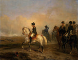 horace-vernet 1810皇帝拿破仑一世和他的工作人员在马背上打印艺术精美的艺术复制品墙艺术ID a3fevg4wh