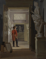 adam-august-muller-1830-antikvitetshallen-på-charlottenborg-paladset-københavn-kunsttryk-fin-kunst-reproduktion-vægkunst-id-a3finnfuo