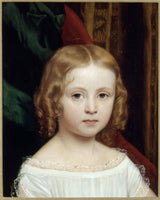 Henri Şeffer 1845-ci il Joan Şefferin portreti