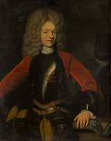 尼古拉斯-範-拉韋斯泰因-1700-一個男人的肖像，可能是麥凱家族的成員-藝術印刷品-精美藝術-複製品-牆藝術-id-a3giwzf6w