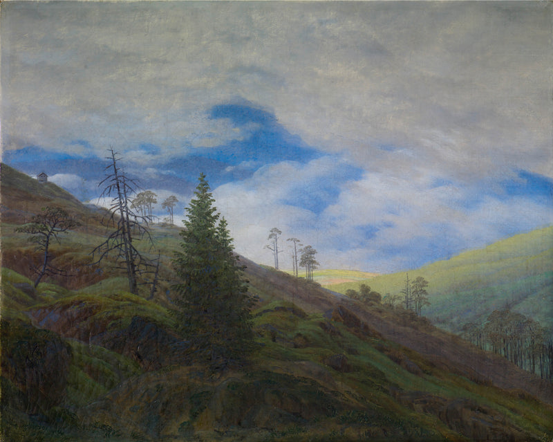 Caspar David Friedrich, 1835 - Sunburst in the Riesengebirge - fine ar –  Artprinta