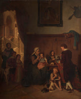 август-фриедрицх-сиегерт-1859-хостинг-сиромашне-породичне-уметности-штампе-ликовне-репродукције-зид-уметност-ид-а3х584цас