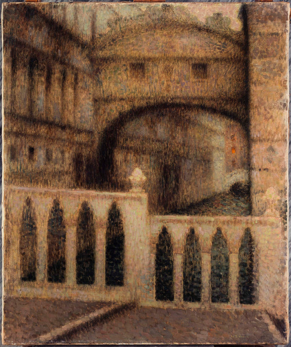 henri-le-sidaner-1906-the-bridge-of-sighs-art-print-fine-art-reproduction-wall-art