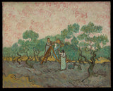 Vincent-van-Gogh-1889-naised-oliive-kunstitrükk-kaunite kunstide reproduktsioon-seinakunst-id-a3hmw16qa