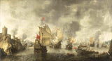 abraham-beerstraten-1656-slag-van-de-gecombineerde-Venetiaanse-en-Nederlandse-vloten-tegen-kunst-print-fine-art-reproductie-muur-kunst-id-a3hskafpa