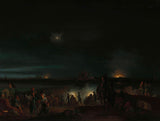 约瑟夫·奥古斯都·克尼普-1800-法国艺术印刷品美术复制品墙艺术 id-a3i20e9de 对斯海尔托亨博斯的炮击