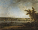 埃利亚斯·马丁1772年从密斯里·霍尔·埃塞克斯（英语：Mistley Hall-Essex）的艺术版画，精美的艺术复制品，墙，艺术，id，a3k2pr6uq