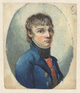 pieter-gerardus-van-os-1786-młody-mężczyzna-w-kostium-oficera-trzy-czwarte-do-prawej-artystyki-reprodukcja-sztuki-sztuki-ściennej-id-a3n811b2o
