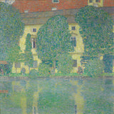 Gustav Klimt - 1910-Schloss-Kammer-am-Attersee-iii-art-print-fine-art-reprodukčnej-wall-art-id-a3o7mx2zw