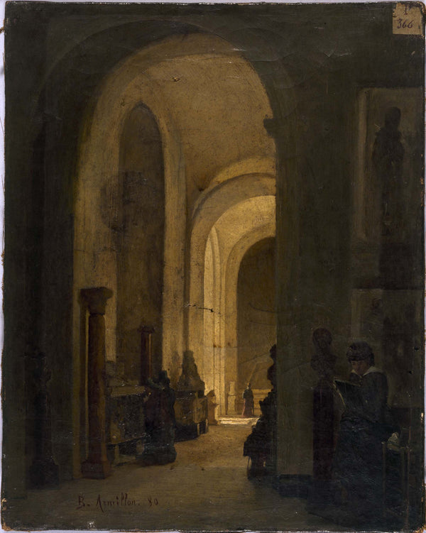 b-armillon-1880-a-corridor-du-louvre-art-print-fine-art-reproduction-wall-art