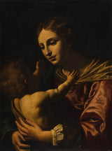 giacinto-gimignani-圣母子艺术印刷品美术复制品墙艺术 id-a3qdgb33b