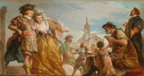 朱塞佩·卡德斯-1792-安特衛普高蒂埃伯爵和他的女兒維奧蘭特-藝術印刷品-精美藝術複製品-牆藝術-id-a3qfnc9eo 的會議