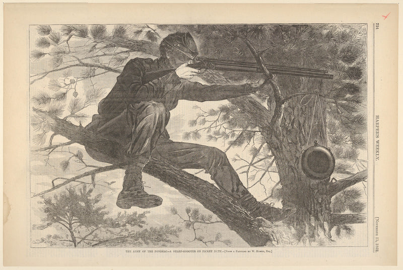 winslow-homer-the-army-of-the-potomac-a-sharp-shooter-on-picket-duty-harpers-weekly-vol-vii-art-print-fine-art-reproduction-wall-art-id-a3qfsecs8