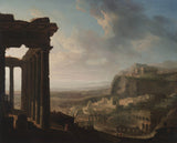 约翰·马丁1810年毁于一个古老的城市艺术印刷精美的艺术复制品墙艺术ID A3QJ9E1ER