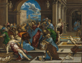 ел-грецо-1570-христово-чишћење-храма-уметност-штампа-ликовна-репродукција-зид-уметност-ид-а3рењк2о