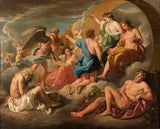 anonymous-1600-apollo-giving-his-chariot-to-phaeton-art-print-fine-art-reproduction-wall-art