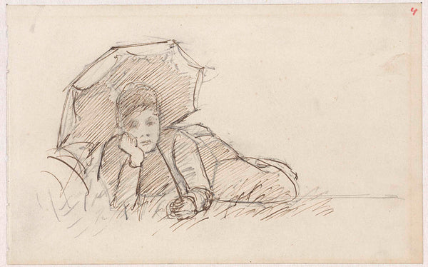jozef-israels-1834-lying-woman-with-umbrella-art-print-fine-art-reproduction-wall-art-id-a3sl6ijqg