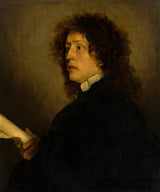 adriaen-hanneman-1637-portrett-av-en-mann-kunsttrykk-fin-kunst-reproduksjon-veggkunst-id-a3vtg38tq