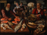 joachim-beuckelaer-1568-rynek-rybny-sztuka-druk-reprodukcja-dzieł sztuki-sztuka-ścienna-id-a3wksdfqv