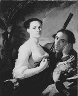 neznana-1755-mlada-ženska-z-lovcem-umetniški-tisk-likovna-reprodukcija-stenske-umetnosti-id-a3xheipa2