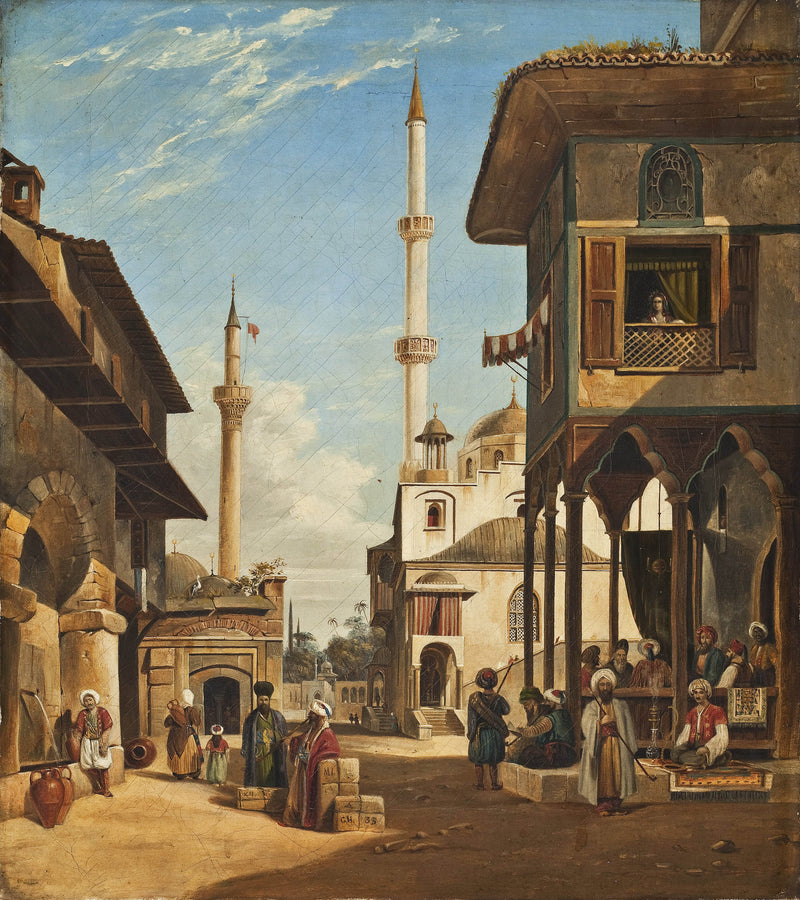 george-edwards-hering-1832-a-street-in-smyrna-art-print-fine-art-reproduction-wall-art-id-a3y75ttu6