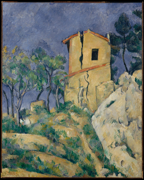 paul-cezanne-1892-the-house-with-the-cracked-walls-art-print-fine-art-reproduction-wall-art-id-a3yek85yu