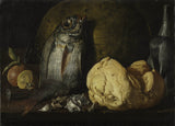 Luis-Melendez-1772-ešte-život s rybami, chlieb-a-kanvice-art-print-fine-art-reprodukčnej-wall-art-id-a3zin4b5y