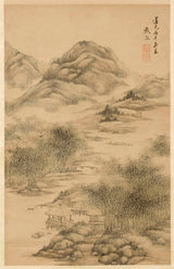 xi-dai-1846-landskap-kuns-druk-fynkuns-reproduksie-muurkuns