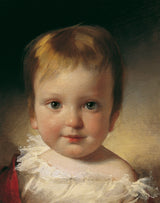 friedrich-von-amerling-1836-baron-alexander-vesque-of-puttlingen-som-barn-kunsttrykk-fin-kunst-reproduksjon-veggkunst-id-a3zxwysj
