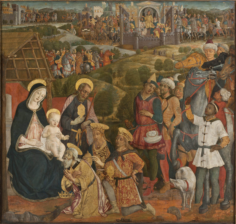 guidoccio-cozzarelli-adoration-of-the-magi-art-print-fine-art-reproduction-wall-art-id-a3zyam447