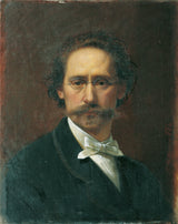 Josef-matthaus-aigner-1863-자화상-예술-인쇄-미술-복제-벽-예술-id-a405689cg