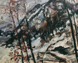 lovis-corinth-1922-the-herzogstand-walchensee-in-the-snow-art-print-fine-art reproduction-wall-art-id-a420fn7rf