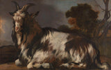 Jan Baptistweenix-1645山羊躺下艺术印刷精细艺术复制墙艺术ID A42CHWOUY