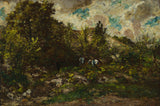 阿道夫·蒙蒂切利（Adolphe-monticelli）1869年秋天，艺术印刷精美的艺术复制品，墙壁艺术ID A447plijz