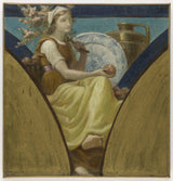 paul-milliet-1888-sketch-for-the-ballroom-of-the-hotel-de-ville-in-paris-normandy-voussure-art-print-fine-art-reproduction-wall-art