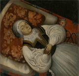 Slovenskú-maliar-z-3-tretiny-17-storočia-Neznámy-maliar-smútok-portrét-of-Catherine-Horvath-Stansith-art-tlač-fine-art-reprodukcia stenou-art-id-a45j83oun