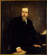 gabriel-ferrier-1906-ritratto-di-paul-deroulede-1846-1914-politico-scrittore-e-uomo-stampa-d'arte-riproduzione-d'arte-arte da parete