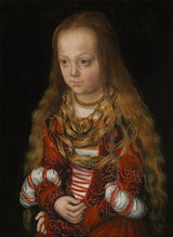 Лукас-Кранах-старший-1517-принцеса-саксонія-арт-друк-образотворче-відтворення-стіна-арт-id-a4867spt7