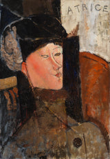 Amedeo-Modigliani-1916-Beatrice-portrett-of-Beatrice-Hastings-art-print-kunst--gjengivelse-vegg-art-id-a4878k6ih
